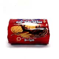 مینو ساقه طلایی بیسکویت با روکش کاکائویی 220 گرم